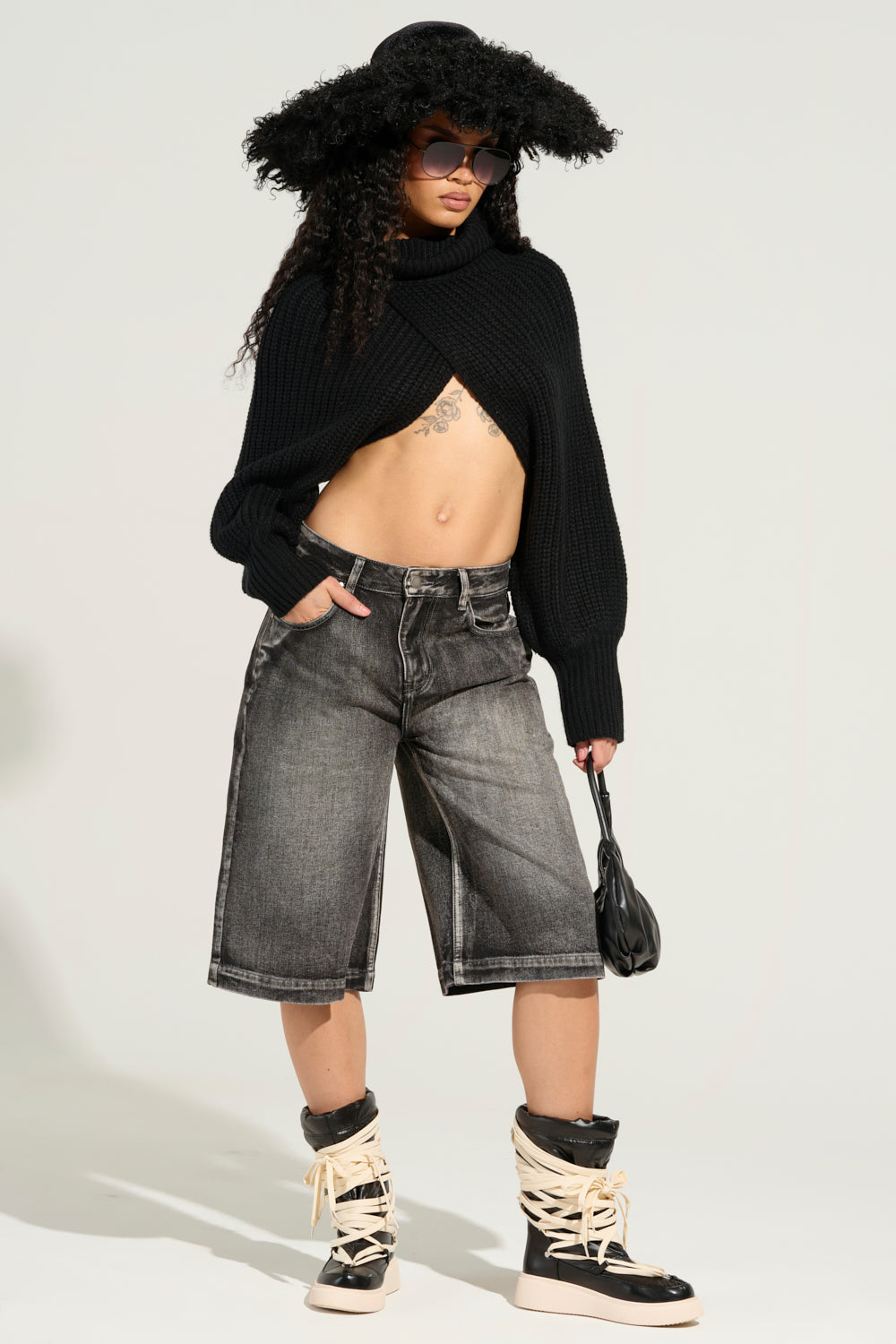 ALWAYS ELITE FAUX FUR BRIM HAT